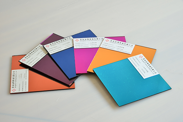 Colored Silver Mirror