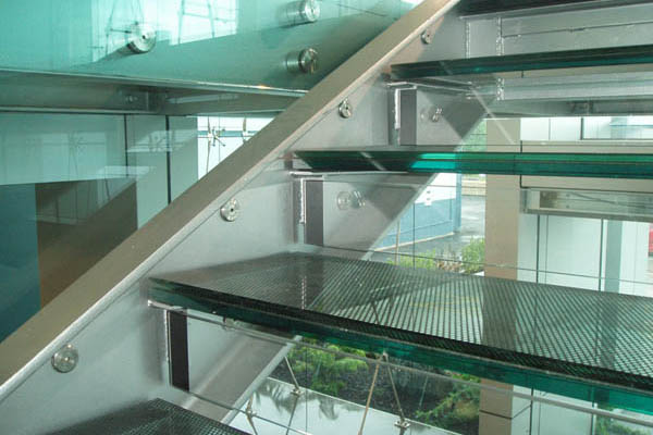 Anti-skid Flooring Laminated Glass