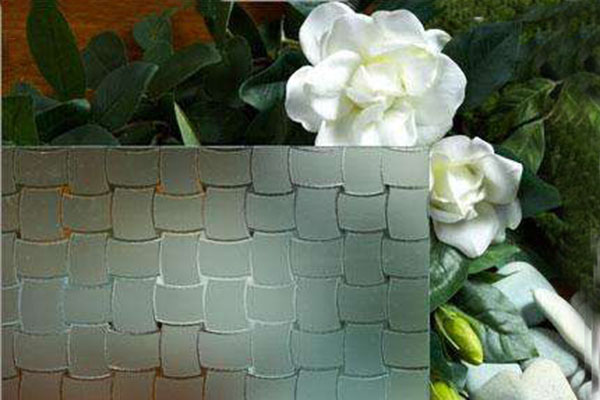 Single- Sided Pattern Acid Etched Glass